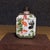 White Vintage Painted Enamel on Copper Snuff Bottle – Goldfish & Lotus Motif For Sale - Image 8 of 9
