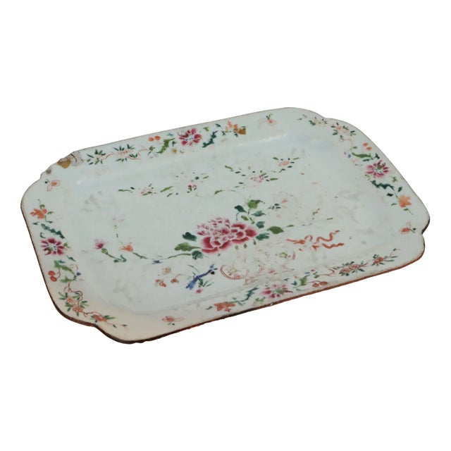 Yongzheng Era Polylobed Porcelain Tray, 1700s For Sale