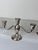 A Pair Duchin Creation Weighted Sterling Candle Holders For Sale - Image 4 of 7