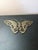 1940s 1940s Ornate Brass Butterfly Door Knocker For Sale - Image 5 of 5