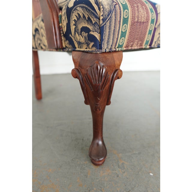 Vintage Parker Southern Upholstered Armchairs (Set of 2) For Sale - Image 14 of 15