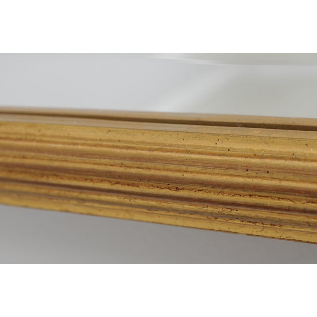 Carvers Guild Carved Bow Top Gold Gilt Wall Mirror For Sale In Philadelphia - Image 6 of 13