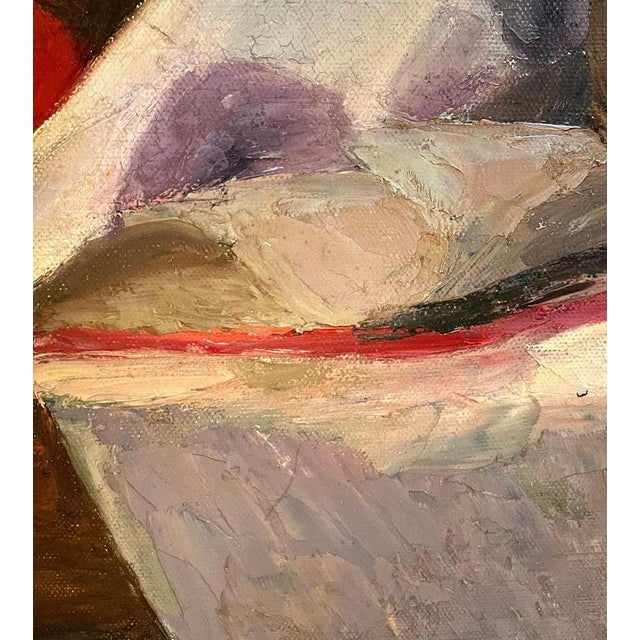 Edith Lutz, Apples and Lemons, Oil on Canvas, 1916 For Sale - Image 10 of 18