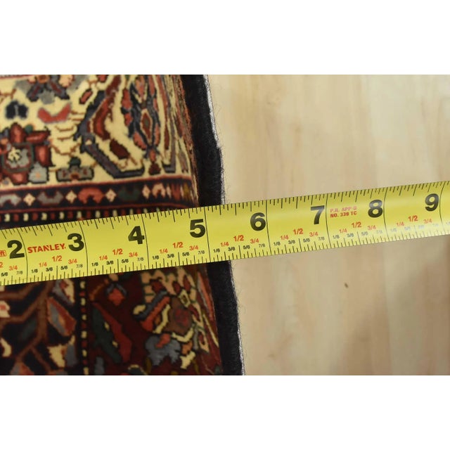 Vintage Oriental Rug 5'2'' X 7'11'' Multicolor Wool Hand-Knotted Carpet For Sale - Image 11 of 12