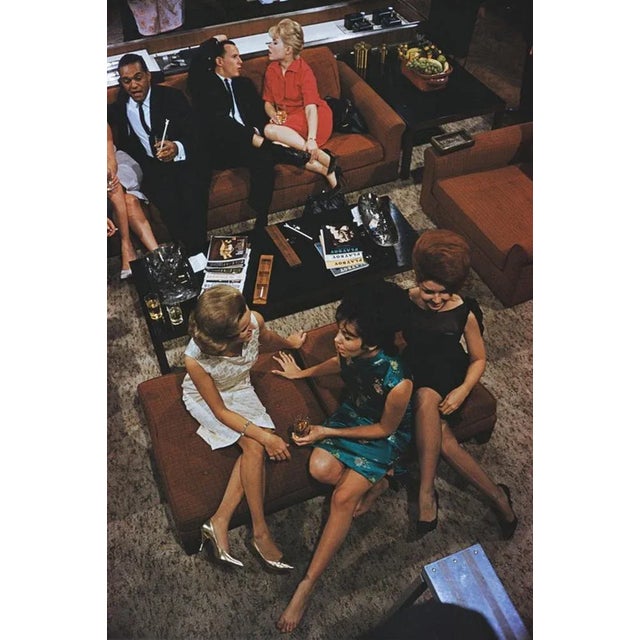 Playboy Party 1961 by Slim Aarons Slim Aarons Limited Estate Edition Guests of American publisher Hugh Hefner, December...