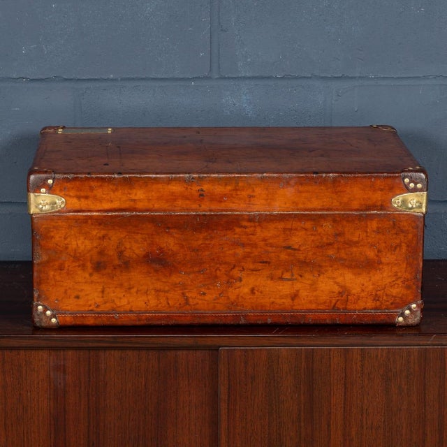Antique French Leather Travelling Case from Louis Vuitton For Sale - Image 5 of 18