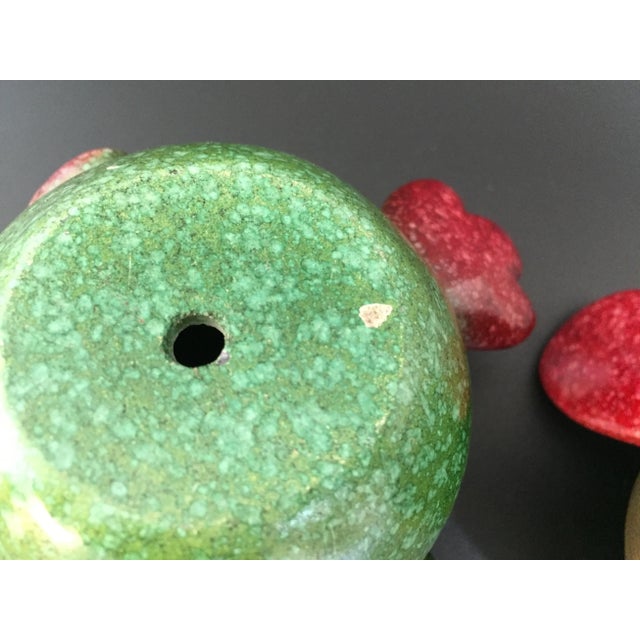 Vintage Studio Art Pottery Whimsical Lovebirds Sculpture - a Pair For Sale - Image 9 of 12