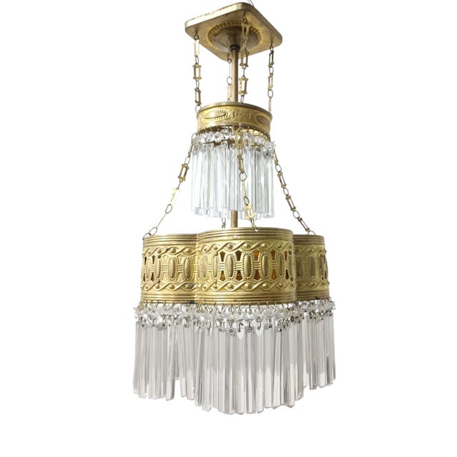 Modern Modernist Ceiling Lamp, 1930s For Sale - Image 3 of 7