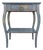 Vintage Hand-Painted Side Table W/ Drawer For Sale