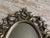 Antique Solid Brass Rococo Style Table Top Mirror For Sale - Image 4 of 8