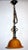 Antique Wrought Iron Glass Lamp from Koch U. Söhne, 1930s For Sale - Image 9 of 12