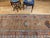 19th Century Antique 19th C. Persian Kurdish Camelhair Runner Rug, Hand-Knotted Geometric Pattern, 4x12, Camelhair & Ivory For Sale - Image 5 of 15