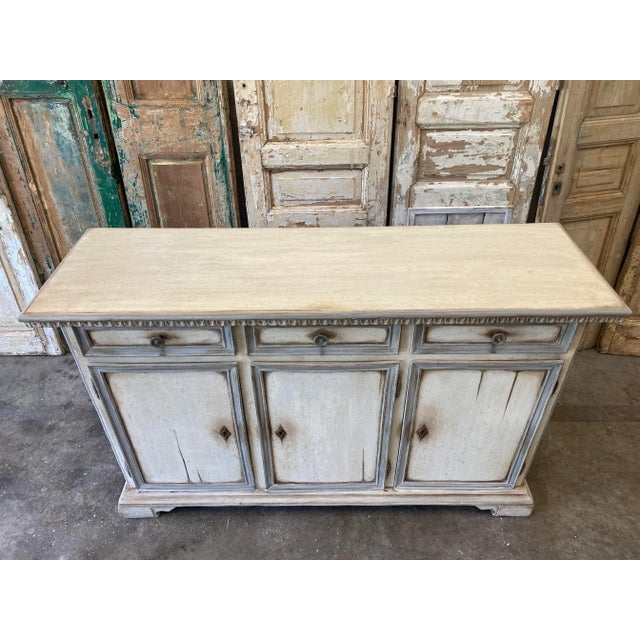 Early 20th Century Italian Painted Sideboard Credenza - Early 20th C For Sale - Image 5 of 10