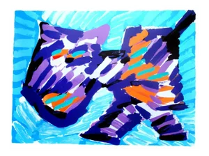 Cat Ceramic by Karel Appel
