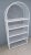 This listing is for Russell Woodard Fiberglass Planter 5 shelves. Good condition as found it. It looks like it was painted...