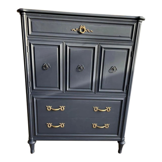 1940s Henredon 6 Drawer Dresser - Lacquered For Sale