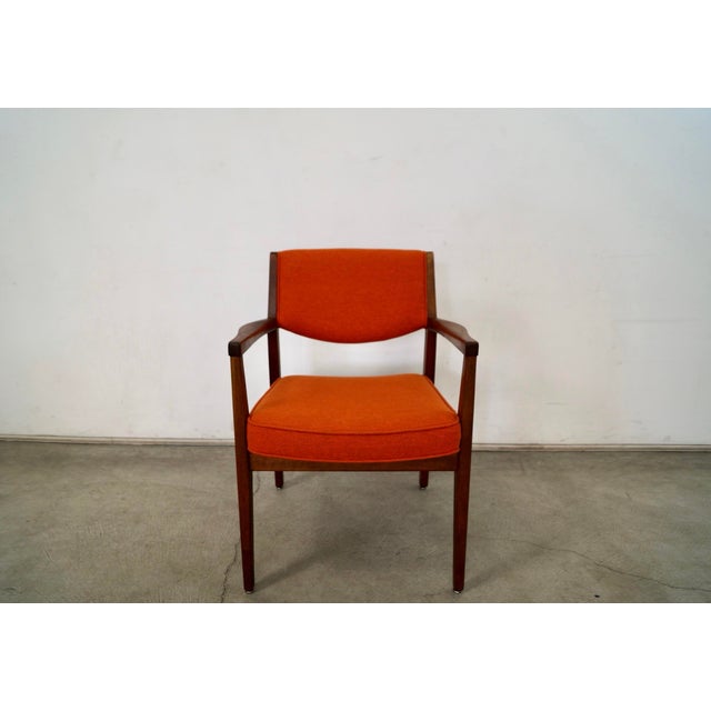 1960s 1960’s Mid-Century Modern Walnut Armchair by Alma Desk Company For Sale - Image 5 of 12