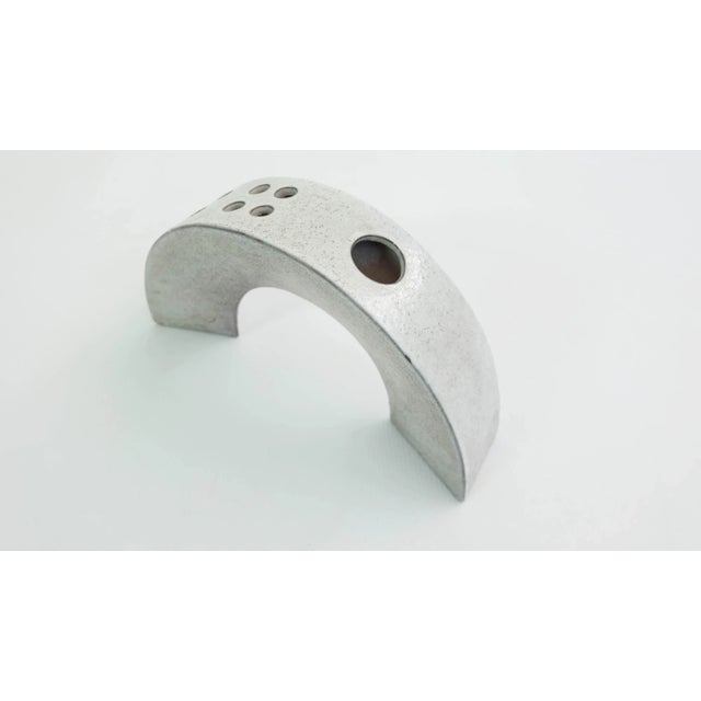 Semi Sphere Sculptural Vase by Alessio Tasca, 1960s For Sale - Image 6 of 6