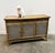 Width: 153 centimeters Height: 97 centimeters Depth: 55 centimeters 1970s Woven Rattan Naturel Storage Cabinet with 3...