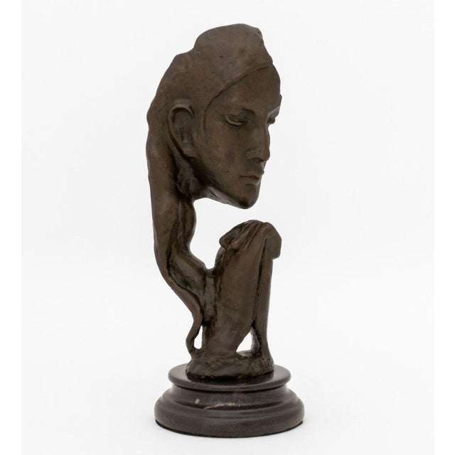 Auguste Rodin After Auguste Rodin Woman Praying Patinated Bronze For Sale - Image 4 of 10