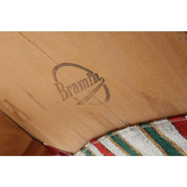 1980s Set of Six Model 107 Dining Chairs by Hans Olsen in Teak For Sale In San Francisco - Image 6 of 9