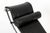 Cassina Lc4 Black Leather Chaise Lounge Chair by Le Corbusier 2006 For Sale - Image 9 of 12