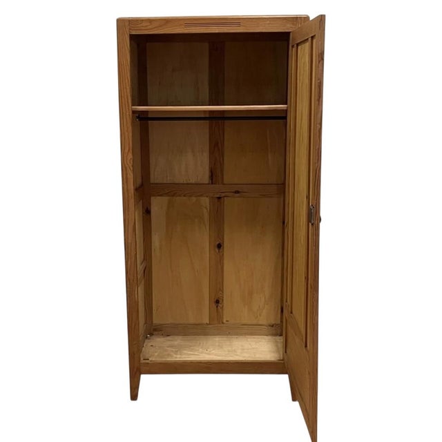 Mid-Century Modern French Oak Cabinet by René Gabriel, 1945 For Sale - Image 3 of 6