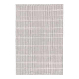 Bunny Williams for Dash & Albert Samson Grey Indoor/Outdoor Rug, 7' 6" x 9' 6" For Sale