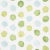 Art Deco Sample - Schumacher X Celerie Kemble Mini Bursts Wallpaper in Green & Blue For Sale - Image 3 of 4