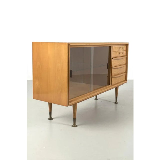 Vintage Blond Sideboard, 1950s For Sale - Image 4 of 13