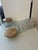 Two Glass Canisters Wood Tops For Sale - Image 4 of 8