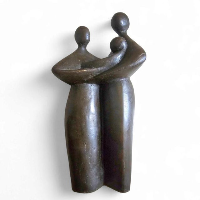 Bronze Family with Child Figures, 1960s For Sale - Image 9 of 9