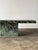 Verde Alpi Marble Pedestal Coffee Table, Italy, 1980s For Sale In Greensboro - Image 6 of 14