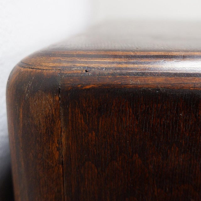 Vintage Art Deco Oak Cabinet, 1930s For Sale - Image 5 of 16