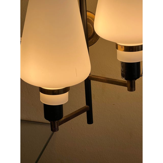 Mid-Century Modern Large Italian Wall Lights, 1950s, Set of 2 For Sale - Image 3 of 9