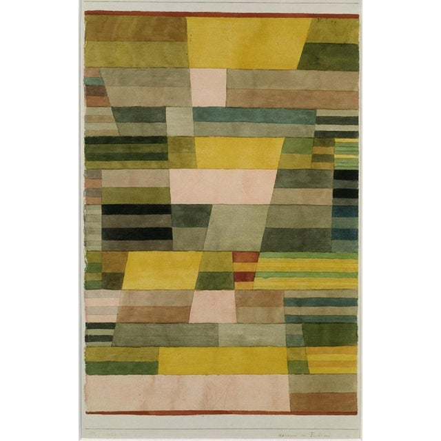 Paul Klee, Monument, Archival Pigment Print, Framed For Sale - Image 3 of 3