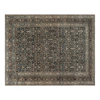 Authentic 19th Century Persian Meshad Carpet For Sale
