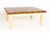 Century Furniture Contemporary Rustic Cream Coffee Table For Sale - Image 9 of 9