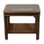 Chippendale Altavista Lane Solid Cherry Traditional Chippendale Style 27x20" Accent End Table W. Glass Top For Sale - Image 3 of 8