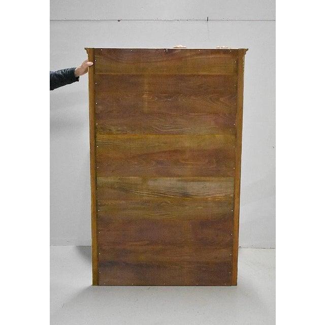 Gray 19th Century Louis XVI Overmantel Mirror For Sale - Image 8 of 9