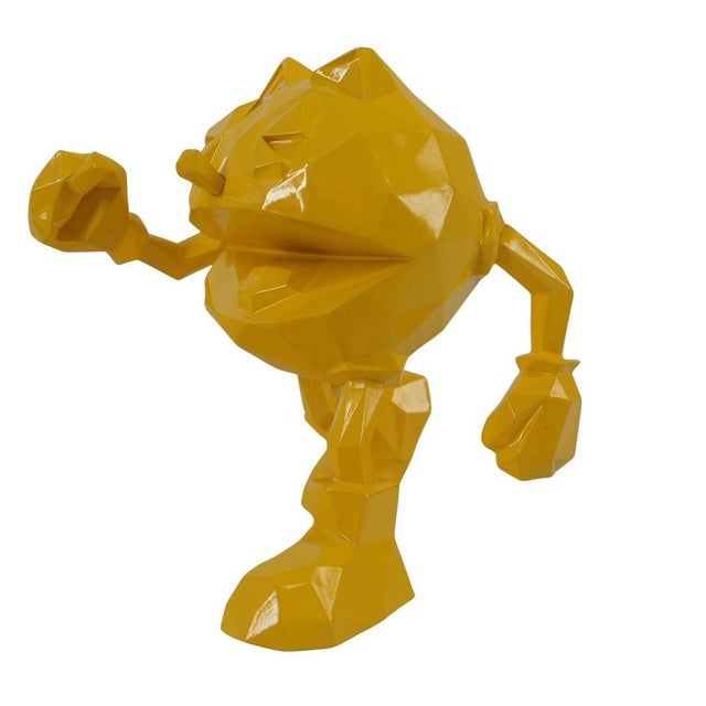 Contemporary Mini Yellow Resin Pac-Man from Richard Orlinski For Sale - Image 3 of 8