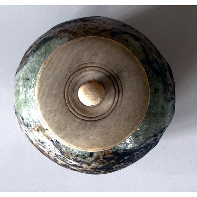 Antique Japanese Ceramic Ko-Tanba Chaire Edo Period For Sale - Image 9 of 18