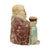 Large Laughing Buddha Wooden Polychrome Sculpture For Sale - Image 12 of 17
