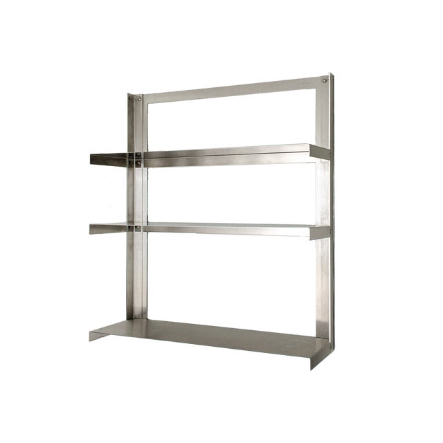 Small Wall Shelf in Steel by Possi and Mono For Sale - Image 4 of 4