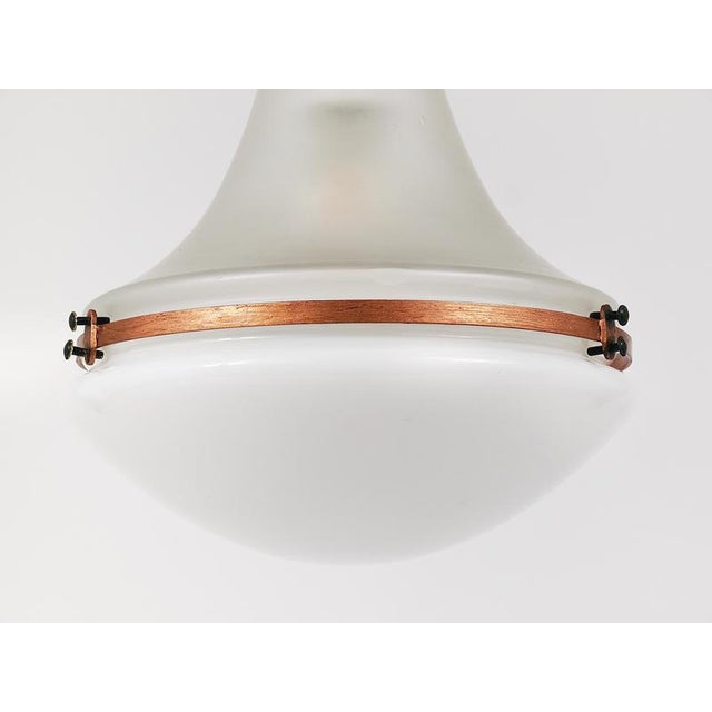 1920s Vintage German Industrial Pendant Lamp by Peter Behrens for Behr, 1920s For Sale - Image 5 of 18