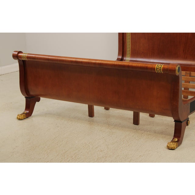 Versace Infinity Gigasso Queen Size Sleigh Bed For Sale - Image 11 of 17