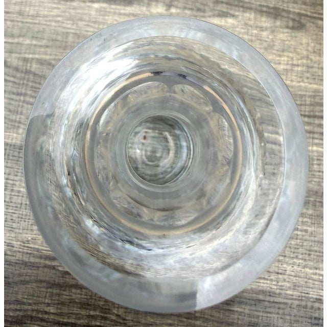 Late 20th Century Waterford Colleen Short Stem Cut Crystal Wine Decanter Stopper Signed For Sale In Dallas - Image 6 of 9