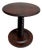 Antique French Industrial Oak Wine Press Screw Pedestal Side Table attributed to Charles Dudouyt, 1940 For Sale