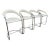Mid 20th Century BauHaus Ss33 Cantilevered Barstools by Anton Lorenz for Thonet - Set of Four For Sale