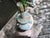 Green Vintage Frederick Cooper Tobacco Leaf Table Lamp Featuring Hand-Painted Floral and Bird Motifs. For Sale - Image 8 of 18